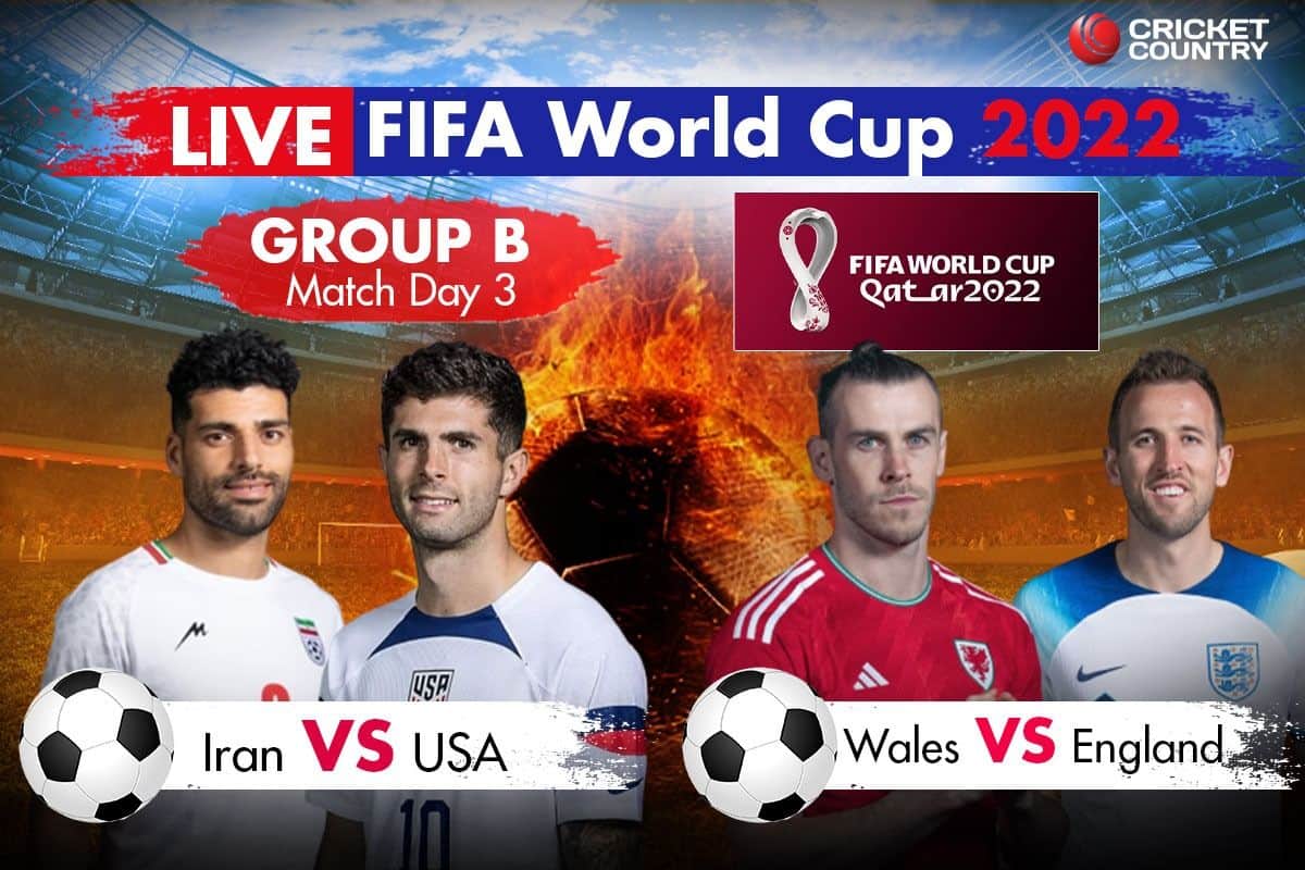 LIVE Score FIFA World Cup 2022, Group B Match Day 3: ENG And USA Advance To Top 16